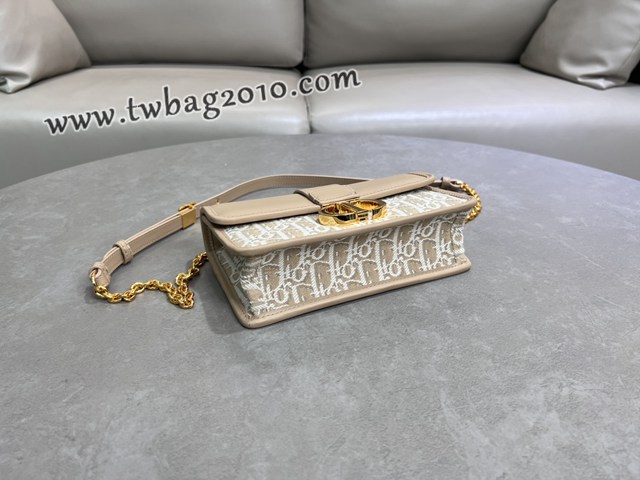 Dior专柜2025新款迪奥高仿原单East-West链条手袋斜挎女包 djfk1765